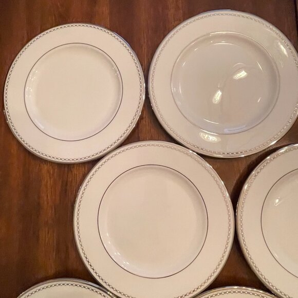 Salad Plate Pearl Platinum by Lenox - 1, 2, 3, 4, 5 & 6 Available - Picture 6 of 10